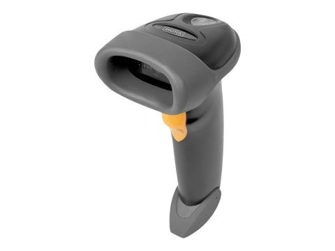 DIGITUS - Skaner kodów paskowych - przenośny - wywoływarka 2D - 200 skan / sek. decoded - USB, Bluetooth