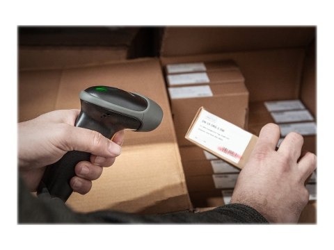 DIGITUS - Skaner kodów paskowych - przenośny - wywoływarka 2D - 200 skan / sek. decoded - USB, Bluetooth