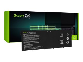 Green Cell - Bateria notebooka (ekwiwalent: Acer AC14B3K, Acer AC14B8K) - litowo-polimerowa - 4 ogniwa - 2200 mAh - czarny - dla