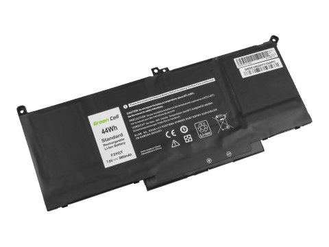 Green Cell - Bateria notebooka (ekwiwalent: Dell F3YGT) - litowo-polimerowa - 5800 mAh - 44 Wh - czarny - dla Dell Latitude 7280