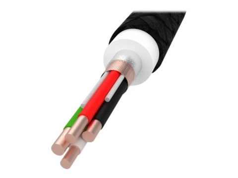 Green Cell GC PowerStream - Kabel USB - USB-C (M) do USB-C (M) - obsługa Zasilania - czarny