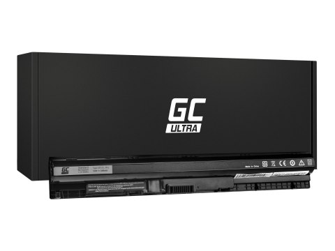 Green Cell ULTRA - Bateria notebooka (ekwiwalent: Dell M5Y1K) - litowo-jonowa - 4 ogniwa - 3400 mAh - czarny - dla Dell Inspiron