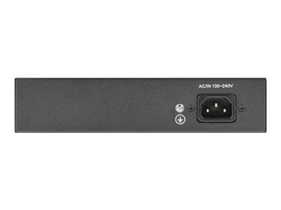 Lanberg RSFE-8P-2GE-120 - Przełącznik - niezarządzalny - 2 x 10/100 (uplink) + 8 x 10/100 (PoE+) - stacjonarny, montowany na ści