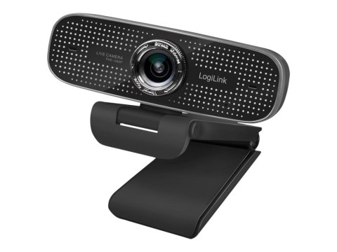 LogiLink Conference HD - Kamerka internetowa - kolor - 2 MP - 1920 x 1080 - focus stały - audio - USB 2.0 - MJPEG, YUV2
