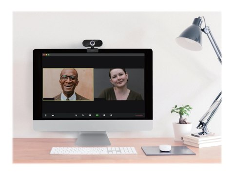 LogiLink Pro full HD USB webcam with microphone - Kamerka internetowa - kolor - 3 MP - 1920 x 1080 - 1080p - audio - USB 2.0 - M