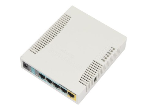 MikroTik RouterBOARD RB951UI-2HND - Punkt dostępu bezprzewodowego - 100Mb LAN - Wi-Fi - 2.4 GHz