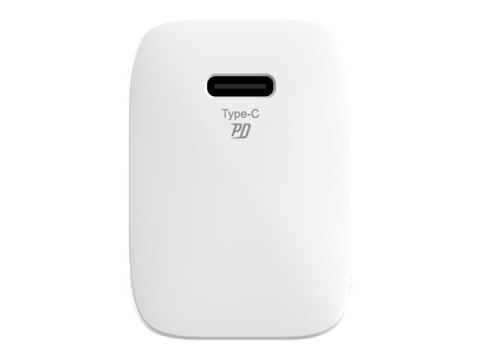 Silicon Power Boost Charger QM10 Combo - Zasilacz - 18 wat - 3 A (USB-C) - przewodowo: Lightning - biały - Europa