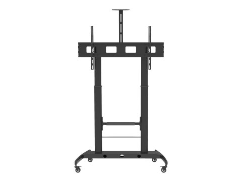 TECHly - Wózek - dla sprzęt TV/AV / kamera - czarny - rozmiar ekranu: 52"-110" - element podłogowy