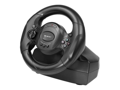 Tracer GAMEZONE Rayder 4 in 1 - Zestaw kierownica i pedały - przewodowa - dla PC, Sony PlayStation 3, Microsoft Xbox One, Sony P