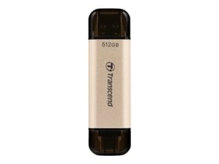 Transcend JetFlash 930C - Pendrive USB - 128 GB - USB 3.2 Gen 1 / USB-C - złoty