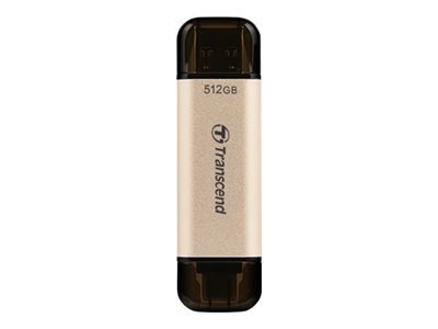 Transcend JetFlash 930C - Pendrive USB - 128 GB - USB 3.2 Gen 1 / USB-C - złoty