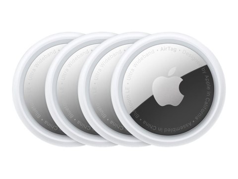 Apple AirTag - Znacznik Bluetooth anti-loss do telefon komórkowy, tablet (pakiet 4) - dla iPhone/iPad/iPod