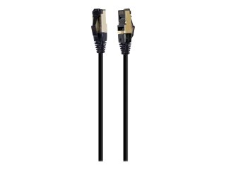 Cablexpert - Kabel krosowy - RJ-45 (M) do RJ-45 (M) - 1.5 m - S/FTP - CAT 8 - bezhalogenowe, odlewany, bez wystających elementów