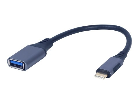 Cablexpert - Przejściówka USB - USB-C (M) do USB (F) - USB 3.0 OTG - 15 cm - kosmiczna szarość