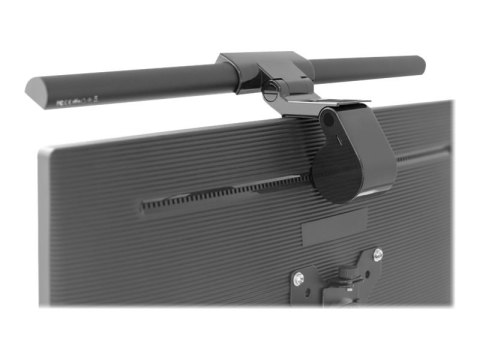 DIGITUS DA-90415 - Lampa do czytania z monitora - LED - mocowanie zaciskowe - 5 W - klasa F - światło od białego ciepłego do bia