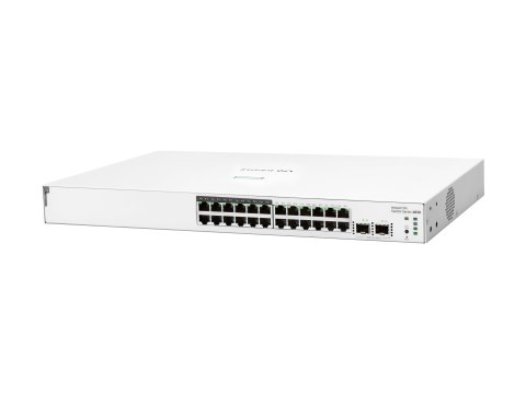 HPE Networking Instant On 1830 24G 12p Class4 PoE 2SFP 195W Switch - Przełącznik - smart - 12 x 10/100/1000 + 12 x 10/100/1000 (