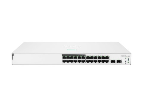 HPE Networking Instant On 1830 24G 12p Class4 PoE 2SFP 195W Switch - Przełącznik - smart - 12 x 10/100/1000 + 12 x 10/100/1000 (