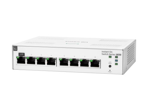 HPE Networking Instant On 1830 8G Switch - Przełącznik - smart - 8 x 10/100/1000 - stacjonarny