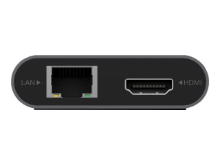 ICY BOX IB-DK4050-CPD - Stacja dokująca - USB-C - 2 x HDMI, DP