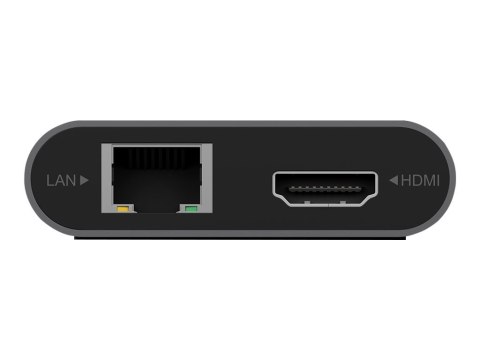 ICY BOX IB-DK4050-CPD - Stacja dokująca - USB-C - 2 x HDMI, DP