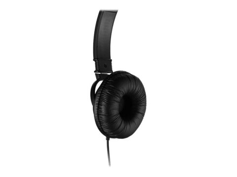 Kensington Hi-Fi Headphones with Mic - Słuchawki z mikrofonem - nauszne - przewodowa - złącze 3,5 mm