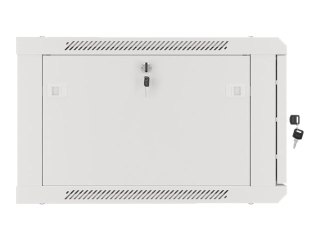 Lanberg - Stojak szafa - do montażu na ścianie - szary, RAL 7035 - 12U - 19"