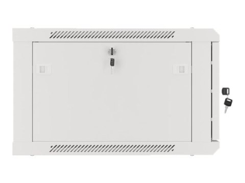 Lanberg - Stojak szafa - do montażu na ścianie - szary, RAL 7035 - 12U - 19"