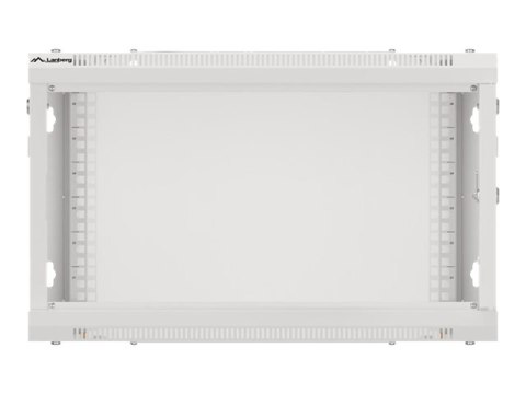Lanberg - Stojak szafa - do montażu na ścianie - szary, RAL 7035 - 12U - 19"
