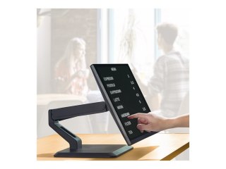 LogiLink - Stojak - ramię regulowane - dla wyświetlacz LCD - czarny - rozmiar ekranu: 17"-32" - biurku