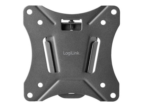LogiLink - Uchwyt - Ultra-Flat - dla panel płaski - stal - czarny - rozmiar ekranu: 13"-27" - montaż na ścianie