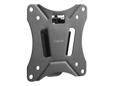 LogiLink - Uchwyt - Ultra-Flat - dla panel płaski - stal - czarny - rozmiar ekranu: 13"-27" - montaż na ścianie