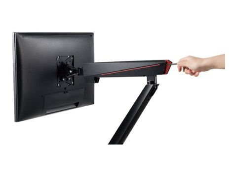LogiLink - Zestaw do montażu - ramię regulowane - dla monitor - plastik, aluminium, stal - rozmiar ekranu: 17"-32" - montaż na b