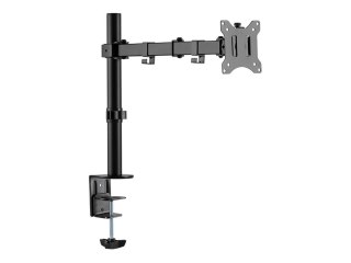 LogiLink - Zestaw do montażu - ramię regulowane - dla wyświetlacz LCD - czarny - rozmiar ekranu: 17"-32" - montaż na biurku