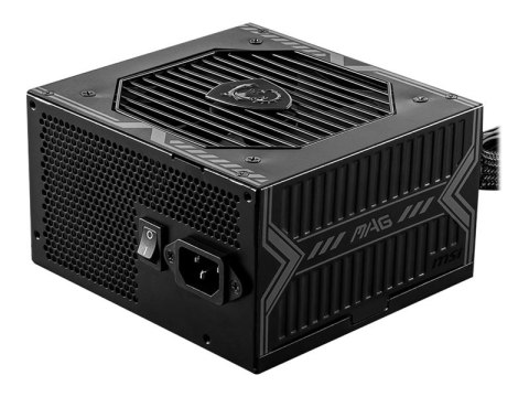 MSI MAG A650BN - Zasilacz (wewnętrzny) - ATX12V / EPS12V - 80 PLUS Bronze - AC 100-240 V - 650 wat - aktywna korekcja typu Power