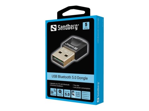 Sandberg - Adapter sieciowy - USB 2.0 - Bluetooth 5.3