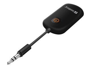 Sandberg Audio Link 2in1 TxRx - Bezprzewodowy odbiornik/przekaźnik dźwięku Bluetooth do telefon komórkowy, słuchawki