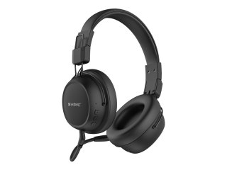 Sandberg Bluetooth Headset ANC FlexMic - Słuchawka - pełna wielkość - Bluetooth - bezprzewodowa - redukcja hałasu