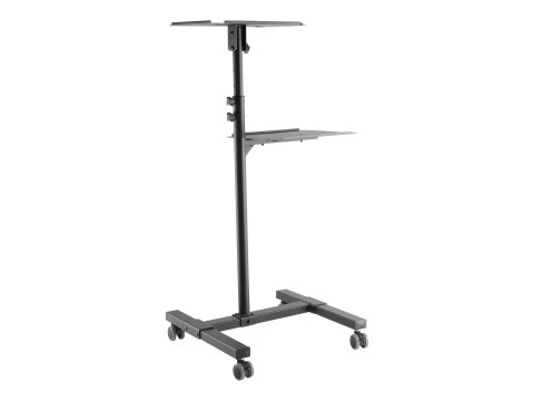 TECHly ICA-TB TPM-10 - Wózek - dla projektor / laptop - plastik, stal - czarny
