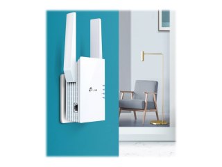 TP-Link RE605X - Wzmacniacz sygnału Wi-Fi - 1GbE - Wi-Fi 6 - 2.4 GHz, 5 GHz - w ścianie