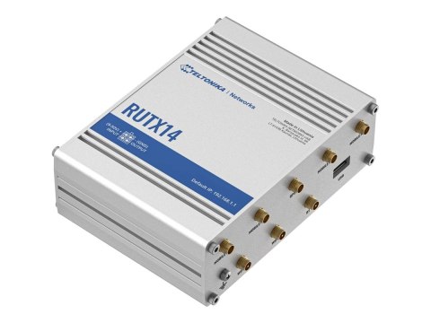 Teltonika RUTX14 - Router bezprzewodowy - WWAN przełącznik 5-portowy - 1GbE - Wi-Fi 5 - Dwuzakresowy - 3G