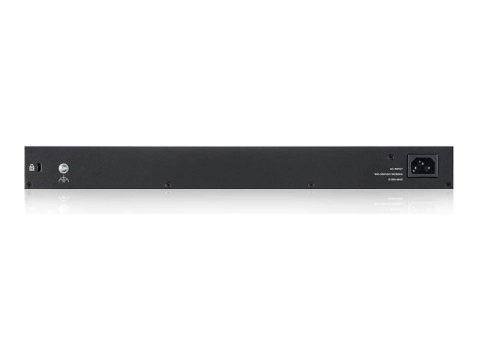 Zyxel GS1900-24 - Przełącznik - smart - 24 x 10/100/1000 + 2 x Gigabit SFP (uplink) - stacjonarny, montowany w szafie rack