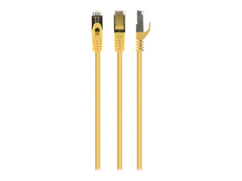 Cablexpert - Kabel krosowy - RJ-45 (M) do RJ-45 (M) - 10 m - SFTP - CAT 6a - bezhalogenowe, odlewany, bez wystających elementów 