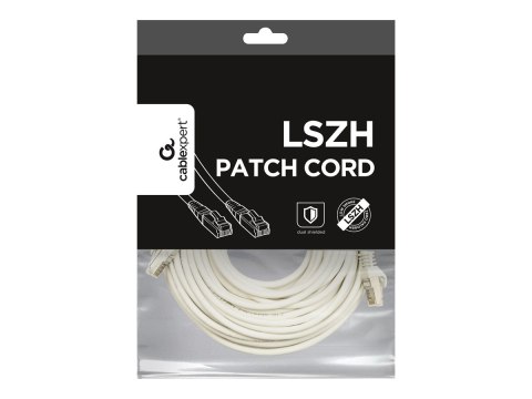 Cablexpert - Kabel krosowy - RJ-45 (M) do RJ-45 (M) - 10 m - SFTP - CAT 6a - bezhalogenowe, odlewany, bez wystających elementów 