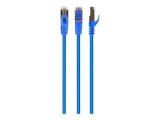 Cablexpert - Kabel krosowy - RJ-45 (M) do RJ-45 (M) - 5 m - SFTP - CAT 6a - bezhalogenowe, odlewany, bez wystających elementów -