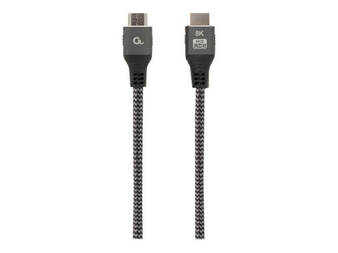 Cablexpert Select Plus Series - Ultra High Speed - kabel HDMI z Ethernet - HDMI męski do HDMI męski - 2 m - ekranowana - obsługu