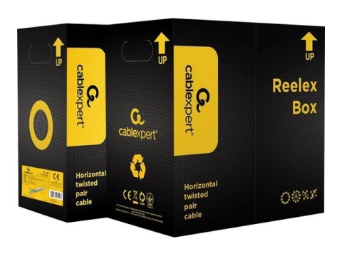 Cablexpert - Zwój kabla - 305 m - UTP - CAT 5e - trwały - czerwony