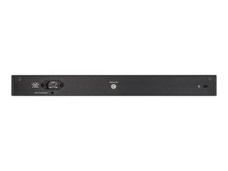 D-Link DGS 1210-52MP - Przełącznik - smart - 48 x 10/100/1000 (PoE) + 4 x combo Gigabit - stacjonarny, montowany w szafie rack -