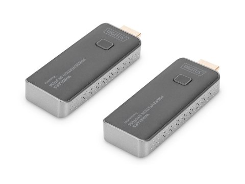 DIGITUS DS-55319 - Nadajnik i odbiornik - przedłużacz bezprzewodowy video/audio - Wi-Fi 5 - do 50 m