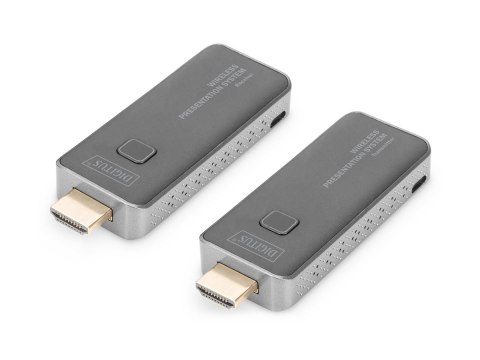 DIGITUS DS-55319 - Nadajnik i odbiornik - przedłużacz bezprzewodowy video/audio - Wi-Fi 5 - do 50 m