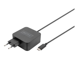 DIGITUS - Zasilacz - AC 100-240 V - 65 wat - czarny
